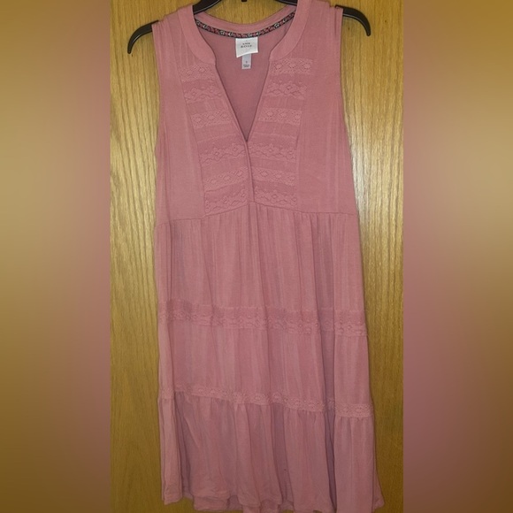 Knox Rose pretty pink summer dress - Picture 1 of 4